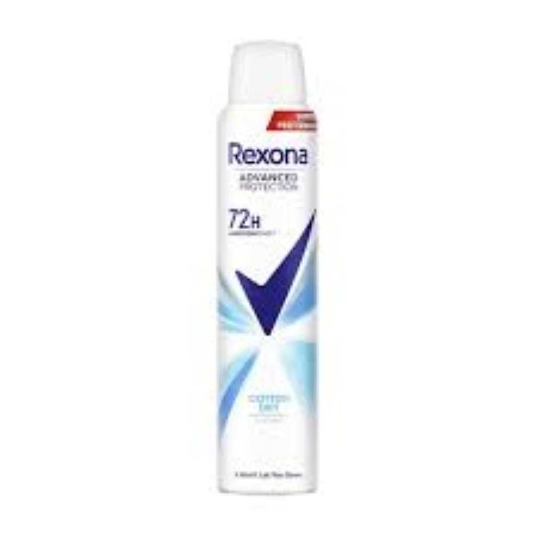 REXONA DEO SPRAY 72H COTTON DRY 200ML